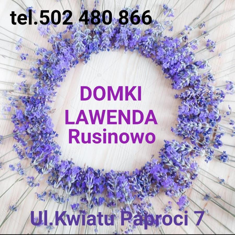 רוסינובו Domki Letniskowe Lawenda מראה חיצוני תמונה